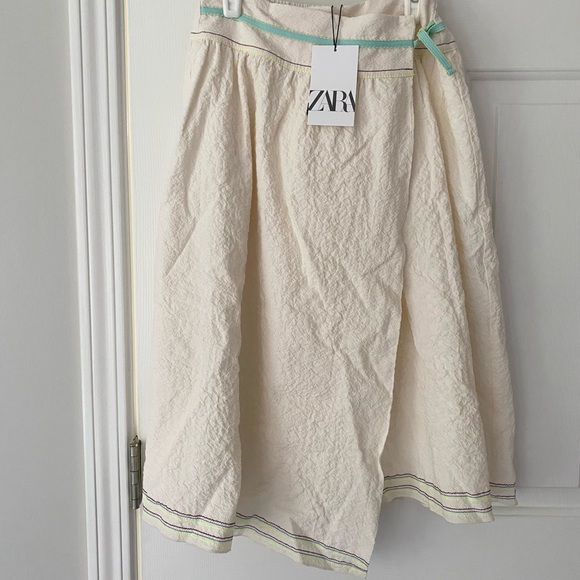 Zara Girls Pareo Midi Skirt - Picture 5 of 9